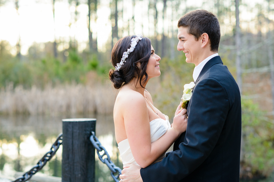 Pyatt and Howick Couple Wedding Photo | The Keeler Property Jacksonville FL